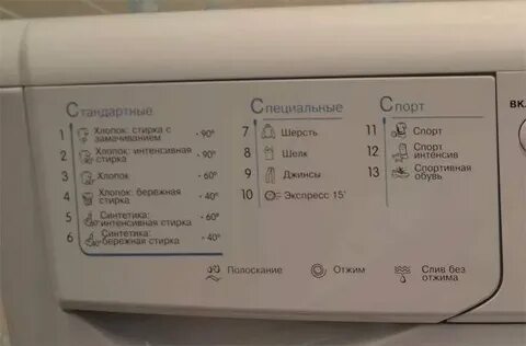 Сколько времени длится отжим