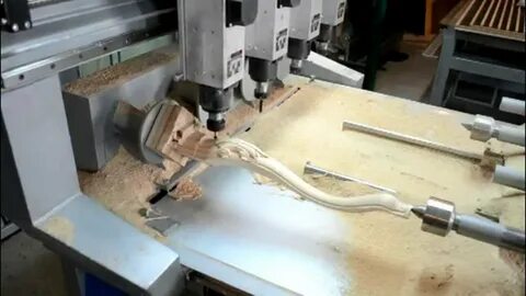 Фрезерный станок чпу видео работы