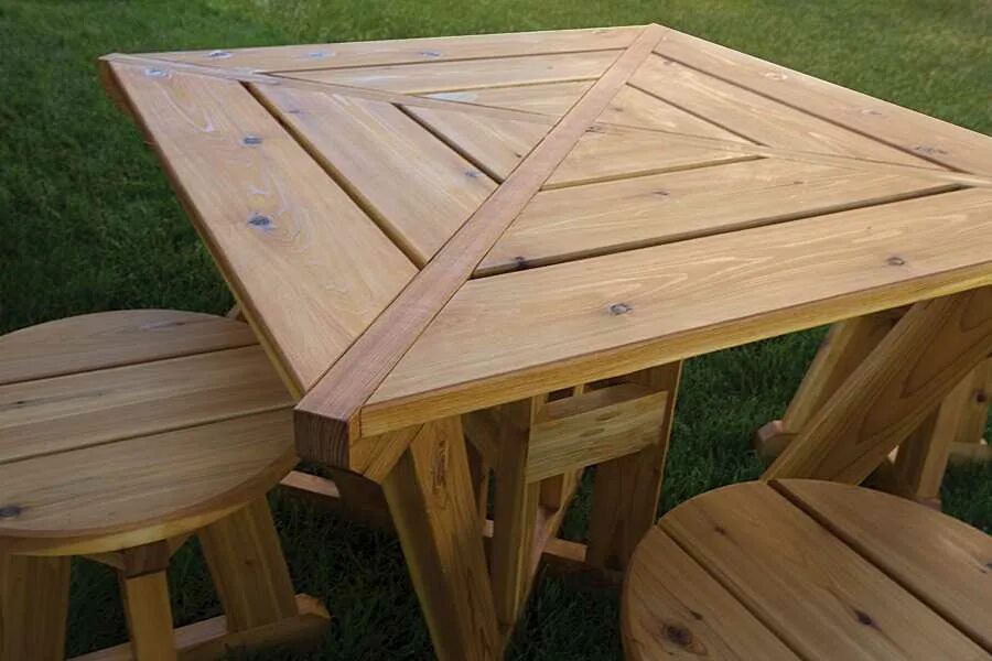 Уличный стол своими руками из дерева. Стол для дачи. Деревянный стол в беседку. Обеденный стол в беседку. Стол уличный деревянный.