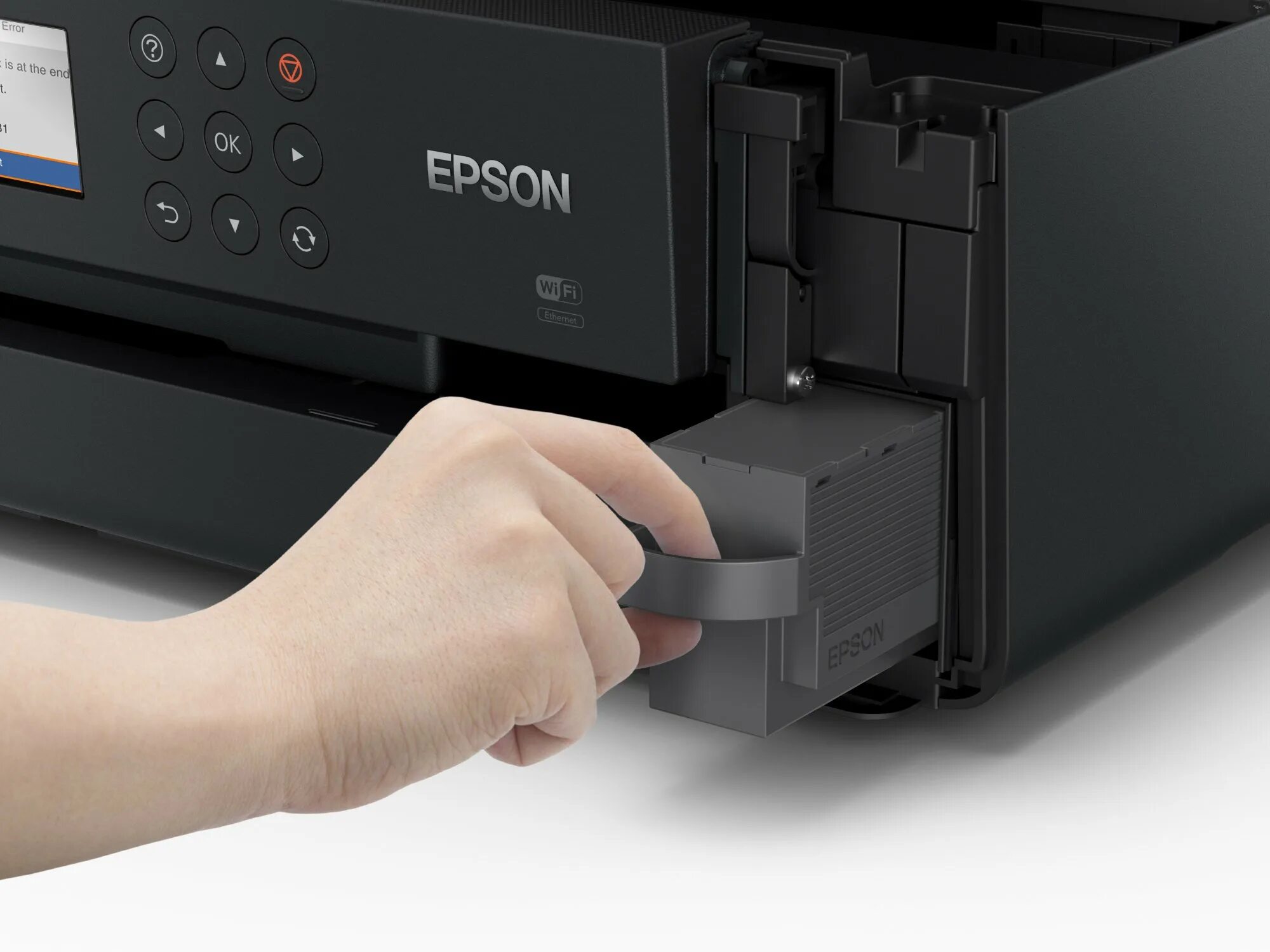 Принтер Epson XP-15000. Принтер Epson l805. Xp15000. Емкость отработанных чернил epson