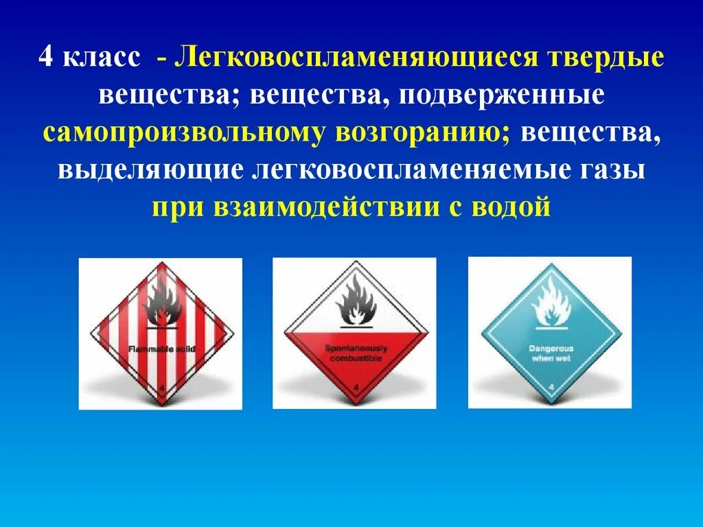 4 класс опасных грузов. Воспламеняющиеся Твердые вещества. Легковоспламеняющиеся Твердые. Легковоспламеняющиеся Твердые вещества класс. Легковоспламеняющиеся Твердые вещества класс опасности.