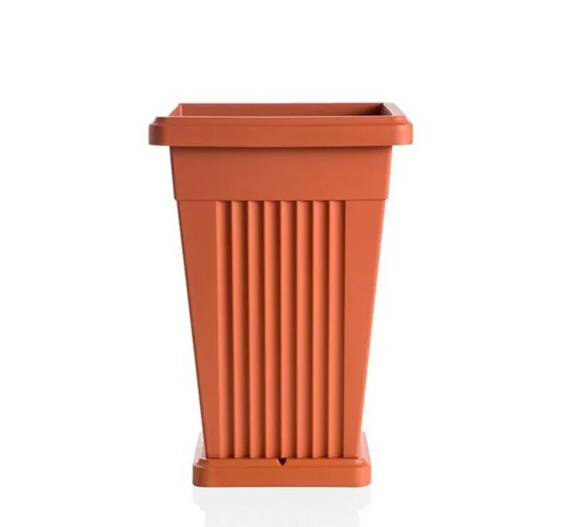 Floraplast-045615 mm45 горшок рассадный с ручками 45*40*37 35л. 60 л. Горшки для цветов 40 литров. Горшки для цветов 40 литров. Кашпо тюльпан №5 30л на колесиках терракот/10шт/07046/милих.