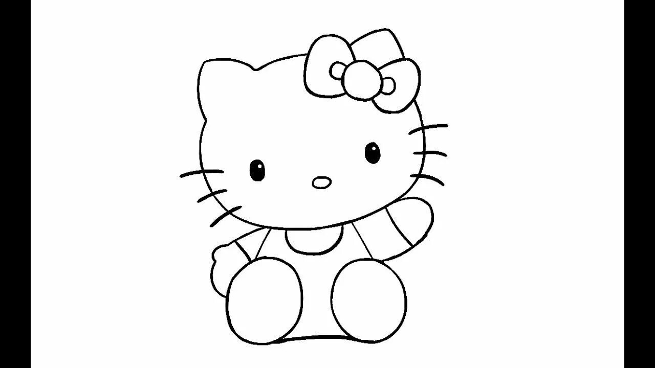 Легкие рисунки hello kitty. Нарисовать хелло китти. китти рисунок карандашом. хелло китти для срисовки. хеллоу китти рисунки для срисовки.