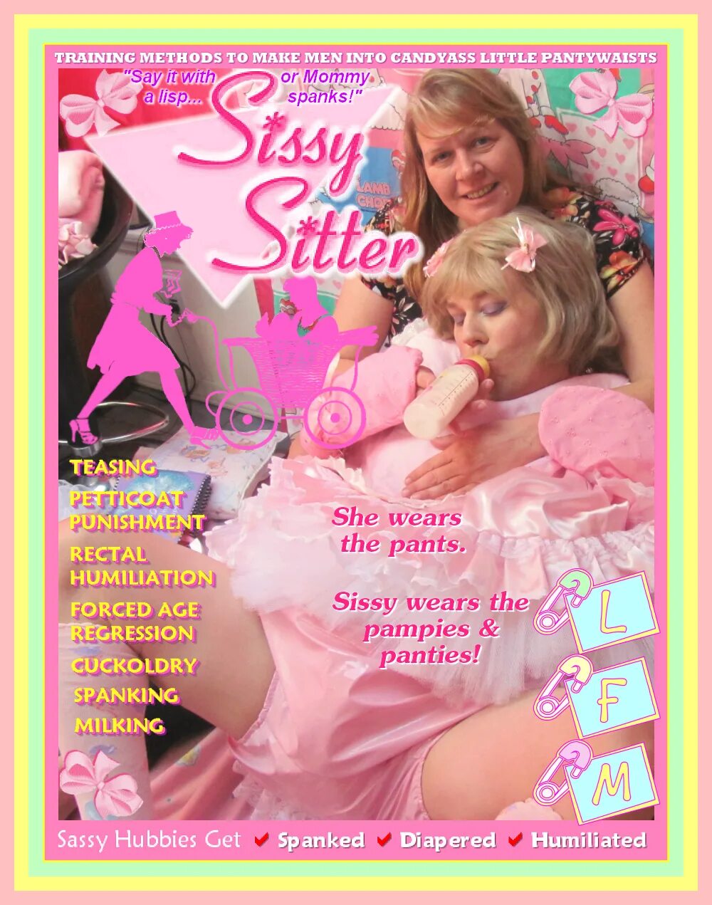 Sissy vr. Sissy Baby. Petticoat punishment story.