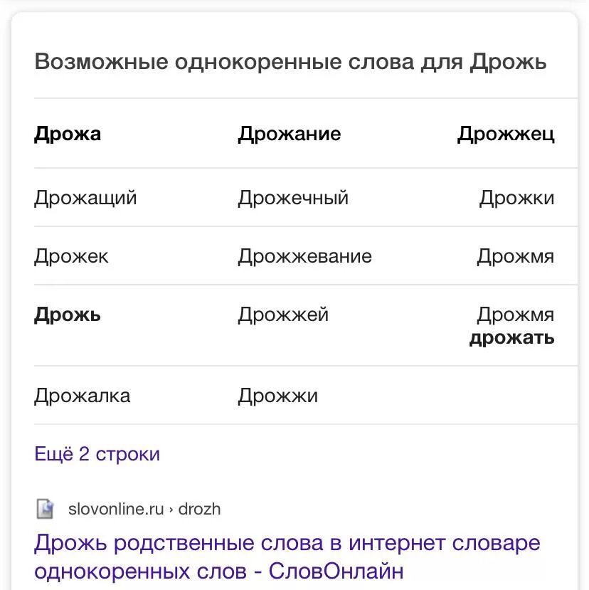 Однокоренные слова. Дрожать однокоренные слова. Однокоренные слова к слову. Дрожь однокоренные слова.