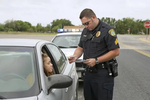 My car by the police