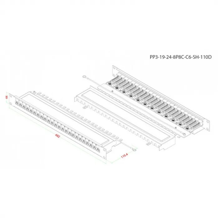 Pp3 19 24 8p8c c6. Hyperline pp3-19-24-8p8c-c5e-sh-110d. hyperline pp3-19-24-8p8c-c5e-110d. pp3-19-24-8p8c-c6-sh-110d. патч-панель hyperline pp3-19-24-8p8c-c5e-110d.
