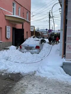 Снег упал