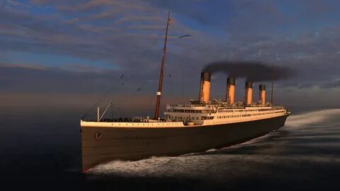 The titanic had