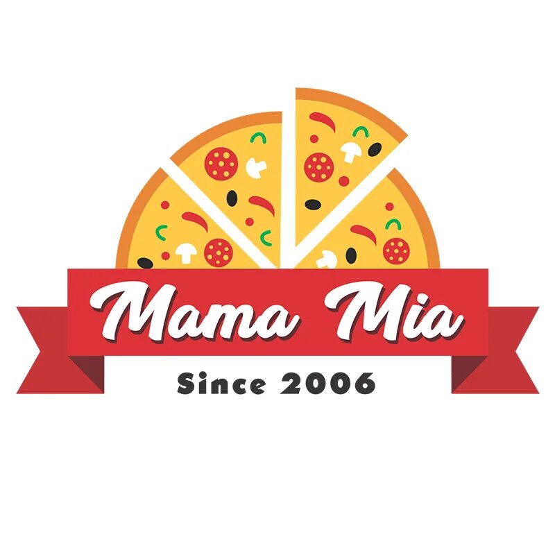 Мама миа пицца. Мука mamma Mia pizza. Mamamia пицца логотип.