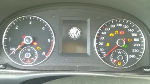 Фольксваген мигает
