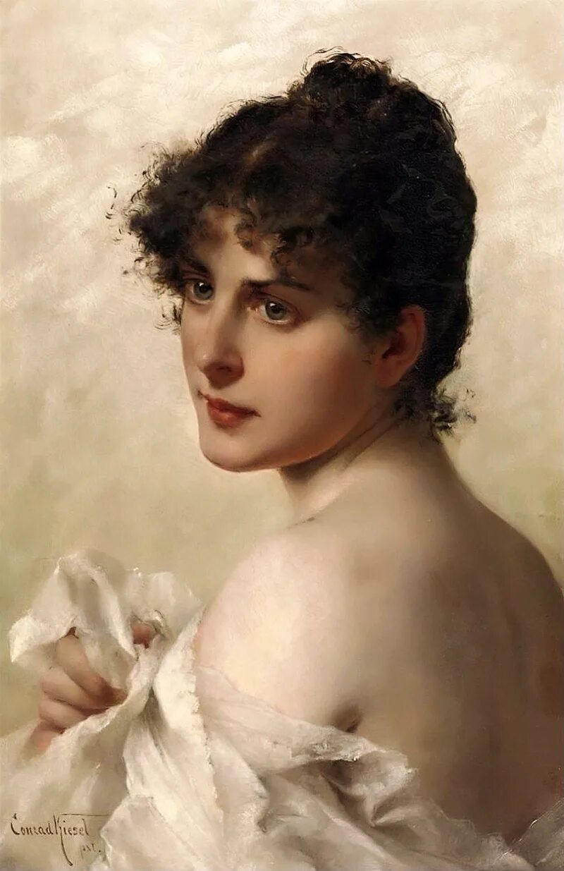 Немецкий художник Conrad Kiesel (1846-1921).