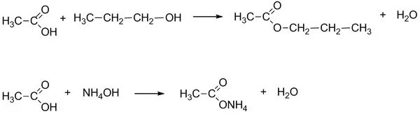 Уксусная кислота пропилацетат реакция