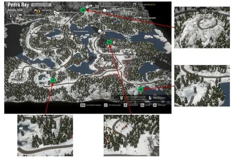 Snowrunner интерактивная карта