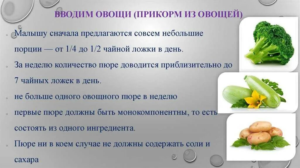 Очередность введения овощей в прикорм. Введение моркови в прикорм грудничку. Введение прикорма овощное пюре. Как вводить первый овощной прикорм. Со скольки можно свежие огурцы