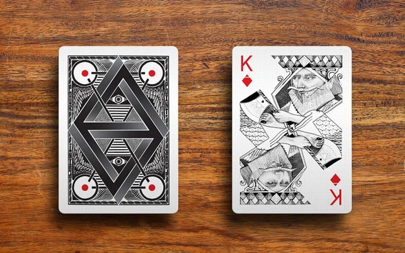 D playing cards