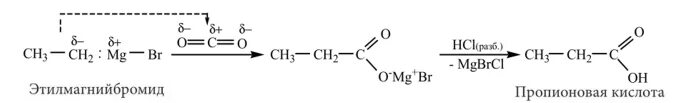 Этилмагнийбромид. Этилмагнийбромид с альдегидом. Этилмагнийбромид и пропановая кислота. Пропилмагнийбромид co2.