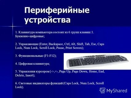 Программа для обслуживания периферийного устройства