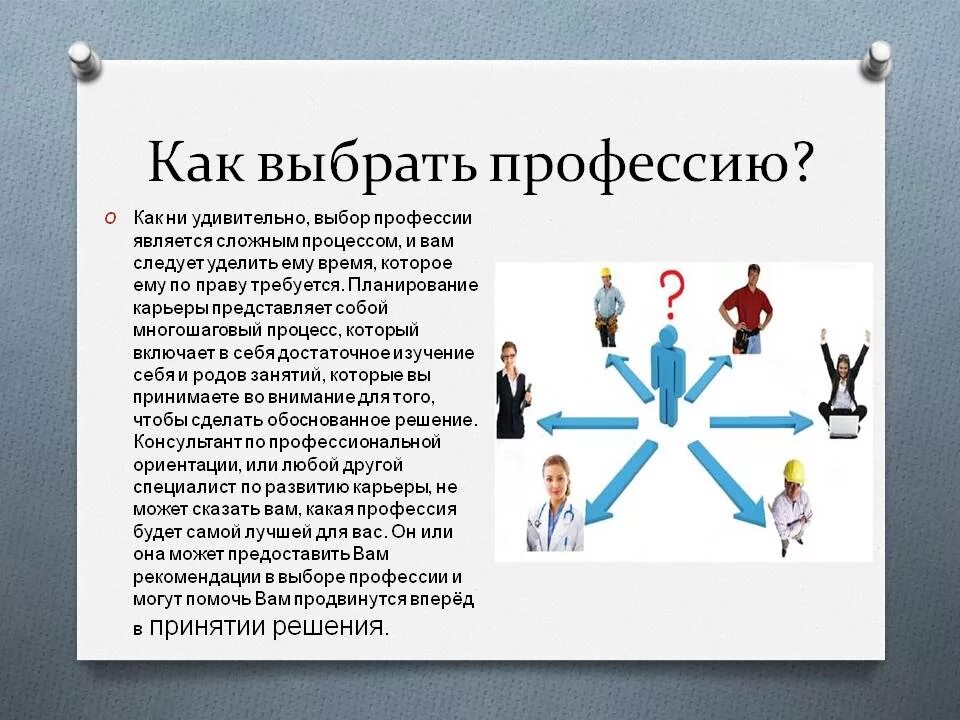 Совета профориентации