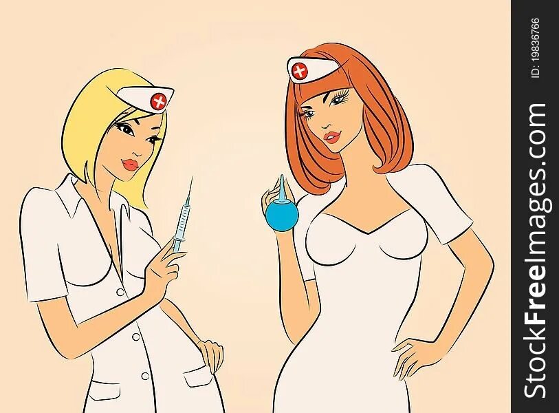 Медсестра пришла видео. Медсестра мультяшная. Медсестра делает укол. Медсестра карикатура.