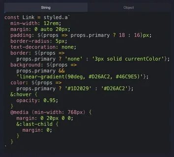 Js style
