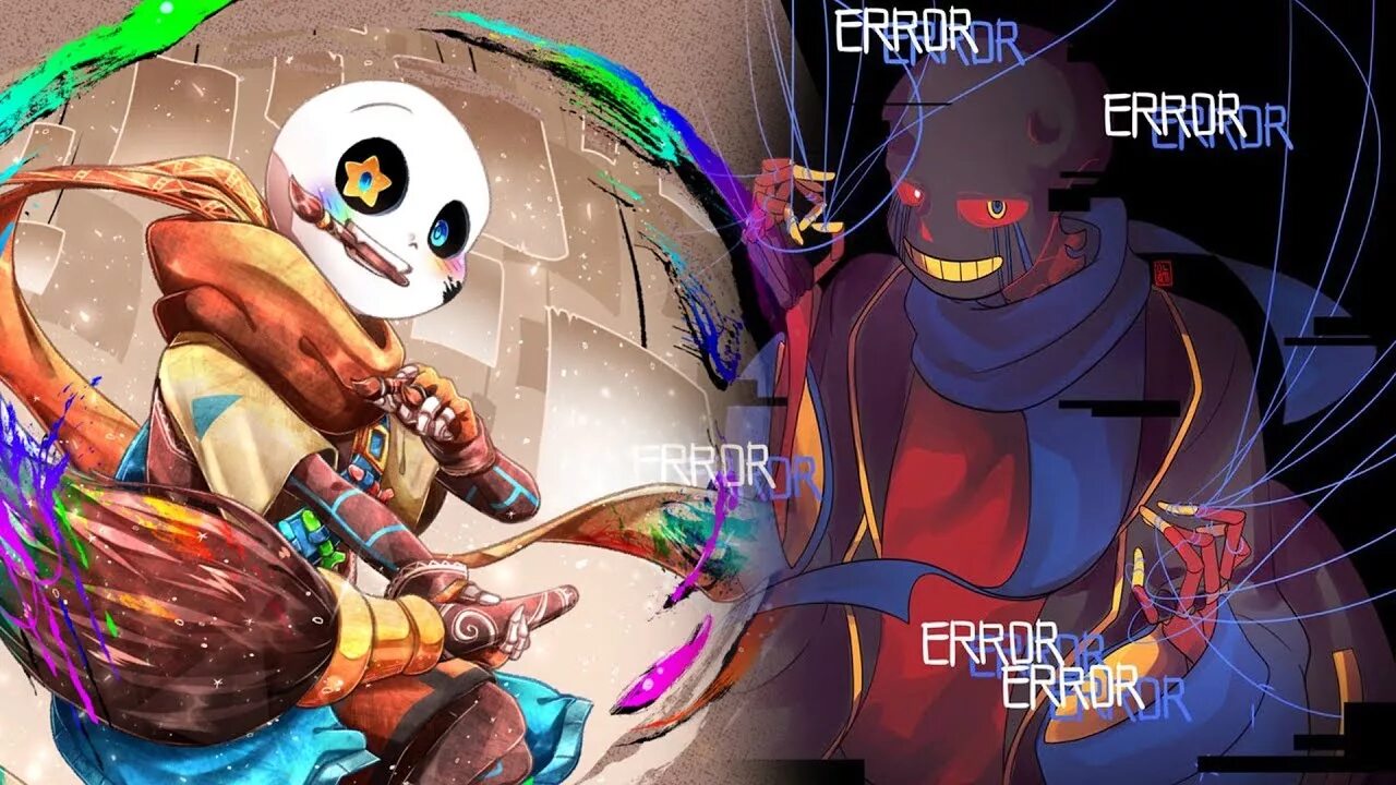 Undertale error vs ink