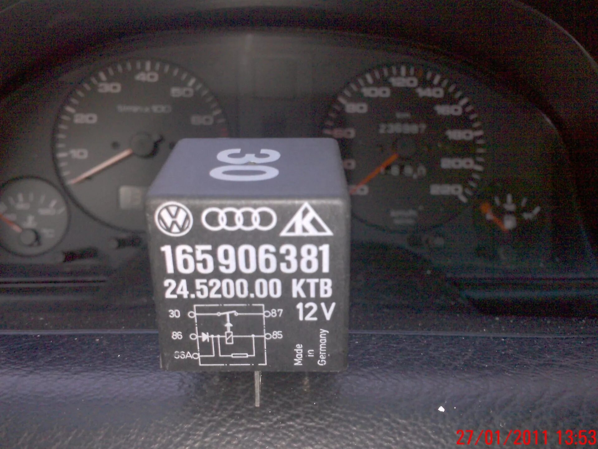 Реле ауди 80 б4 где находится реле 30 и ДМРВ Audi 80 (B4), 2 л, 1992 года своими руками DRIVE2