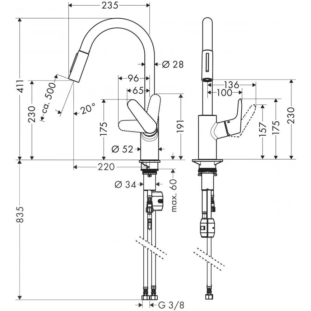 Кухонный смеситель hansgrohe. Смеситель для кухни Hansgrohe Focus 31815000. Hansgrohe Focus 31815800. 31815800 Hansgrohe. Кран кухонный Hansgrohe.