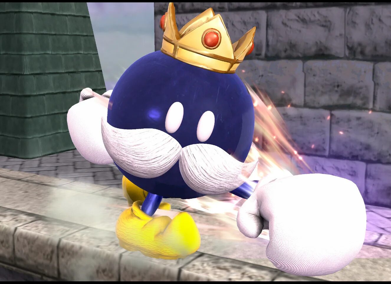 Bob omb. Король боб омб. movie king bob omb. king bob-omb muscle. король боб омб gif.