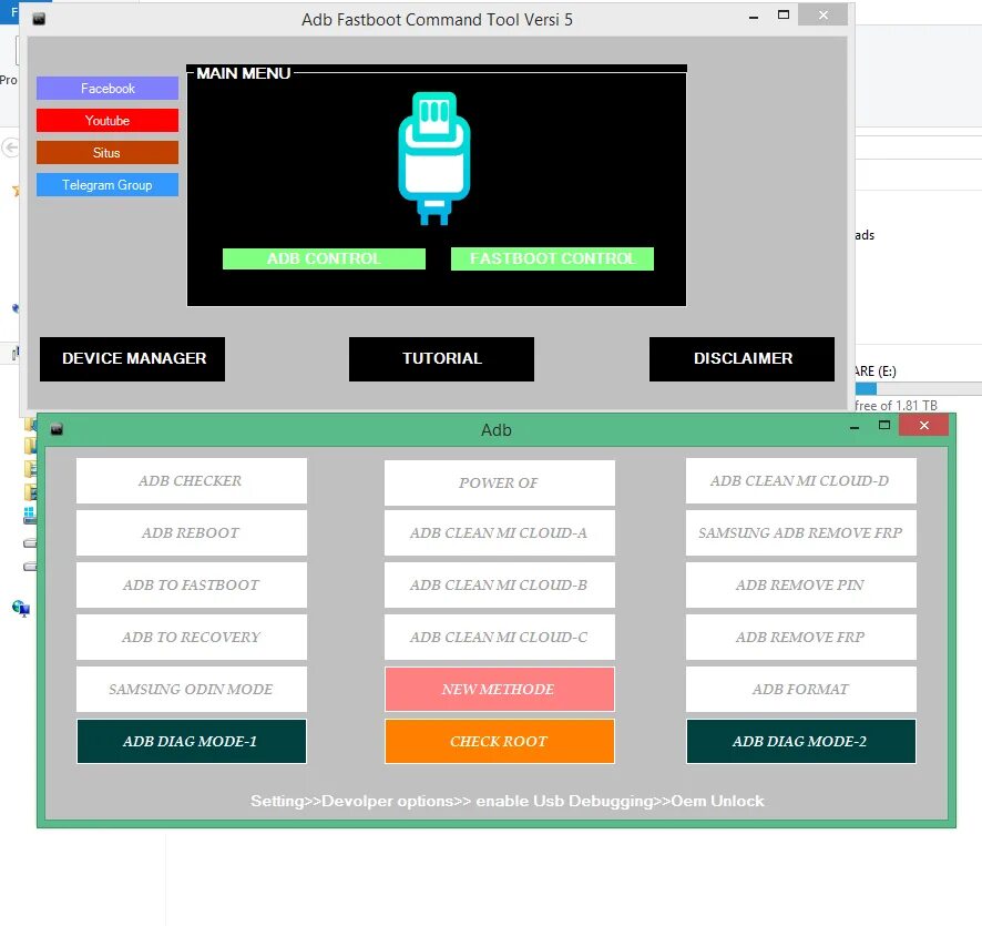 ADB Fastboot Tools. ADB Fastboot.