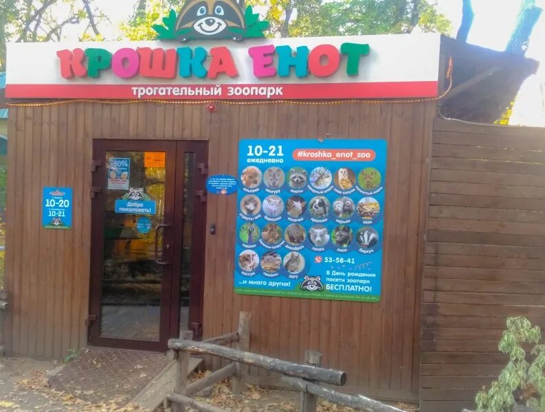 Контактный зоопарк Крошка енот, Саратов - "Раньше было лучше!" отзывы