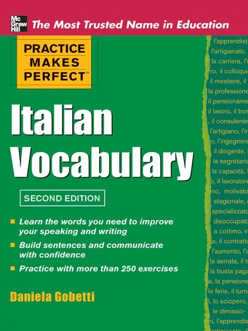 Italian Vocabulary. Grammar in use Italian. Italian Vocabulary books. Italian for Dummies.