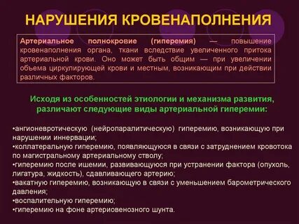 Нарушения контакта