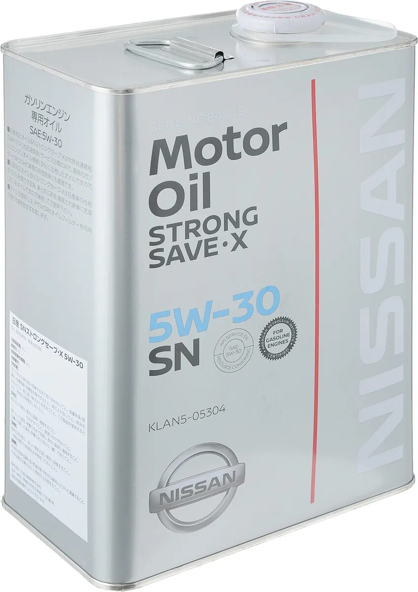 Nissan 5w30 SN. Nissan SN strong save x 5w-30. Nissan klan5-05304. Nissan 5w30 gf-5.