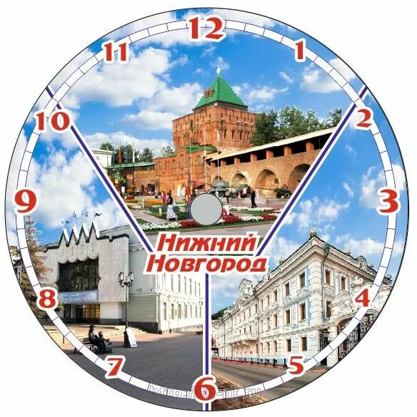 Сайт часов нижний новгород. Символ Нижнего Новгорода. Часы Нижний Новгород сувенир. Магнит в часах фото.