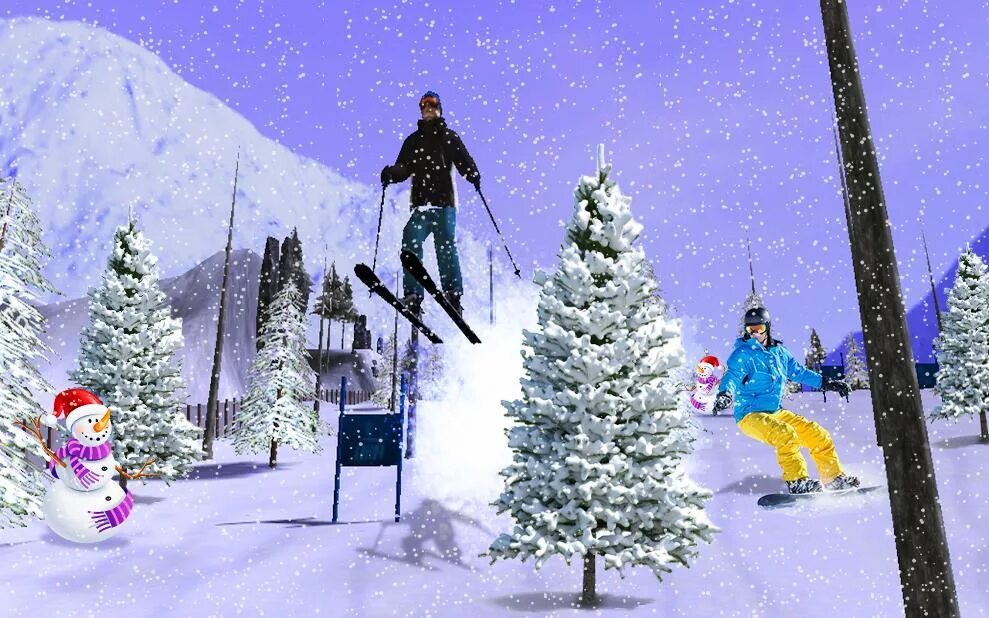 Ski игра на андроид. Skiing Adventure VR. Лыжник ВР игра. Игры для виар лыжи.