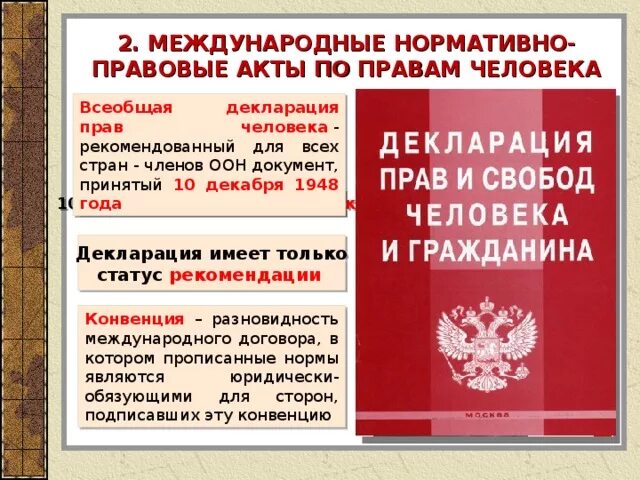 Международные правовые акты о правах человека. Декларация прав и свобод человека. Международные документы о правах и Свободах человека. Защита прав человека. Международные нормативные акты конвенции