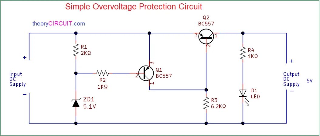 Over voltage. Overvoltage Protection. Voltage Protector DS 128 circuit. Circuit Protection. Protection and indication circuit.