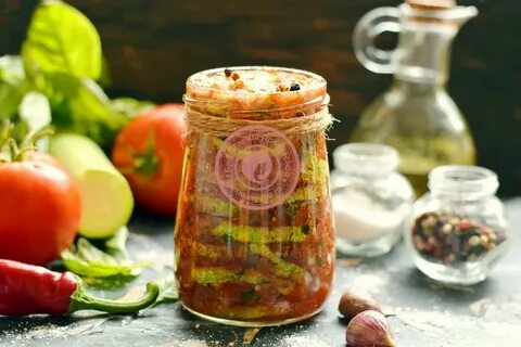 Кабачки по грузински на зиму