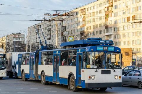 Показать картинки троллейбусов