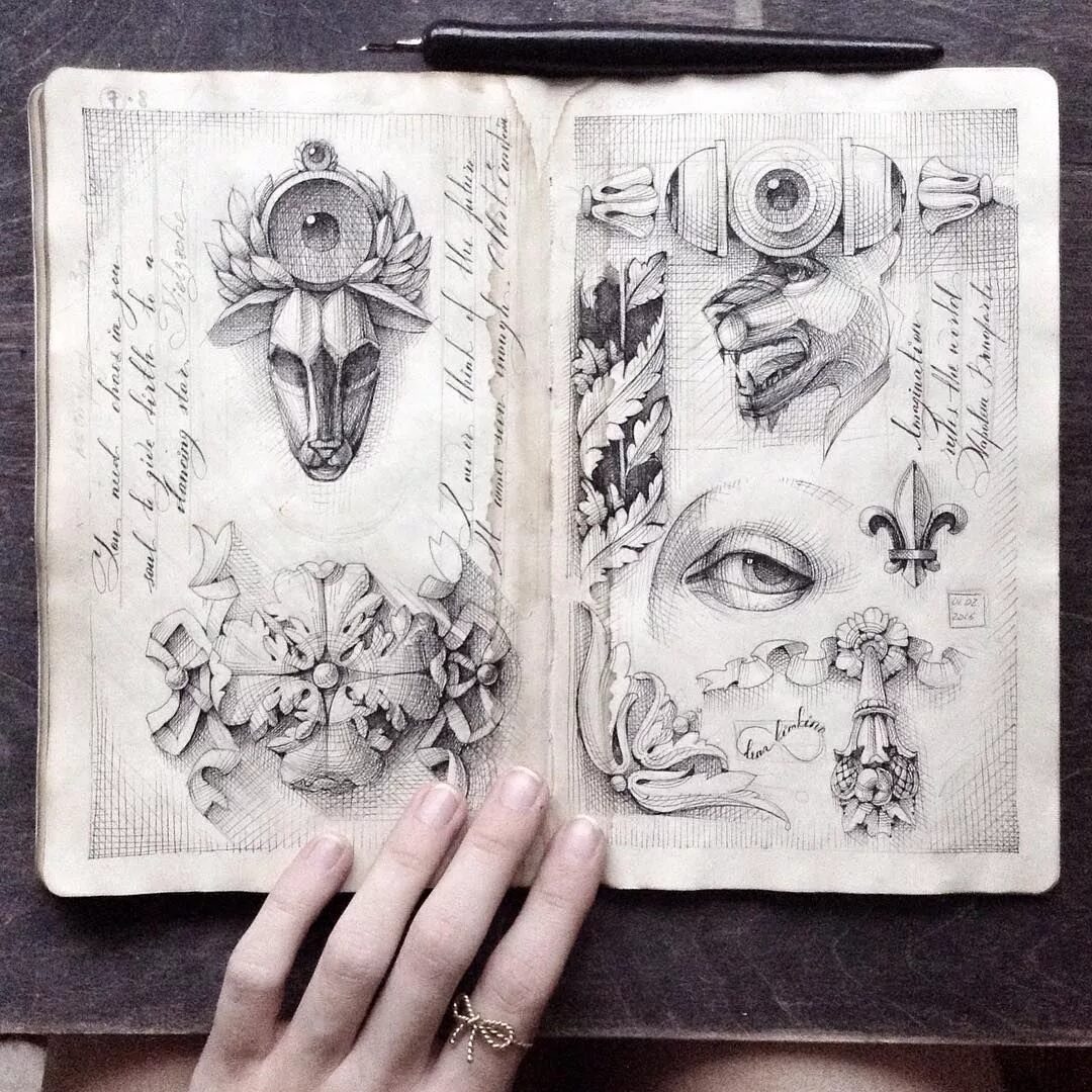 Скетчбук это. Елена Лимкина скетчбук. Lena Lim. Elena Limkina художник. Зарисовки в скетчбук.