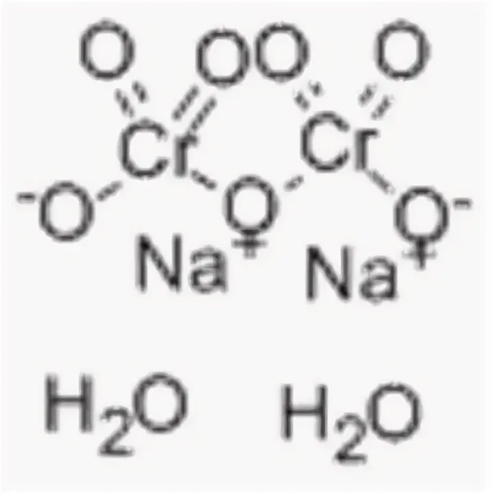 Cr na2o. Дихромат натрия структурная формула. Na2cr2o7 графическая формула. Na2cr2o7 структурная формула. Дигидрат дихромата натрия.