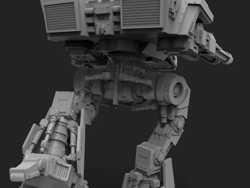 Lucius Wardog Titan. Warhound Titan 3d model. Вархаммер Титан STL. Warhammer Titan 3d model.