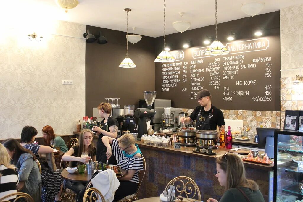 Кофе Хауз, сеть кофеен, coffeehouse.ru - Брестская 2-я, 43 (1 этаж), район Пресн