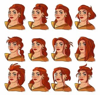 Character hair