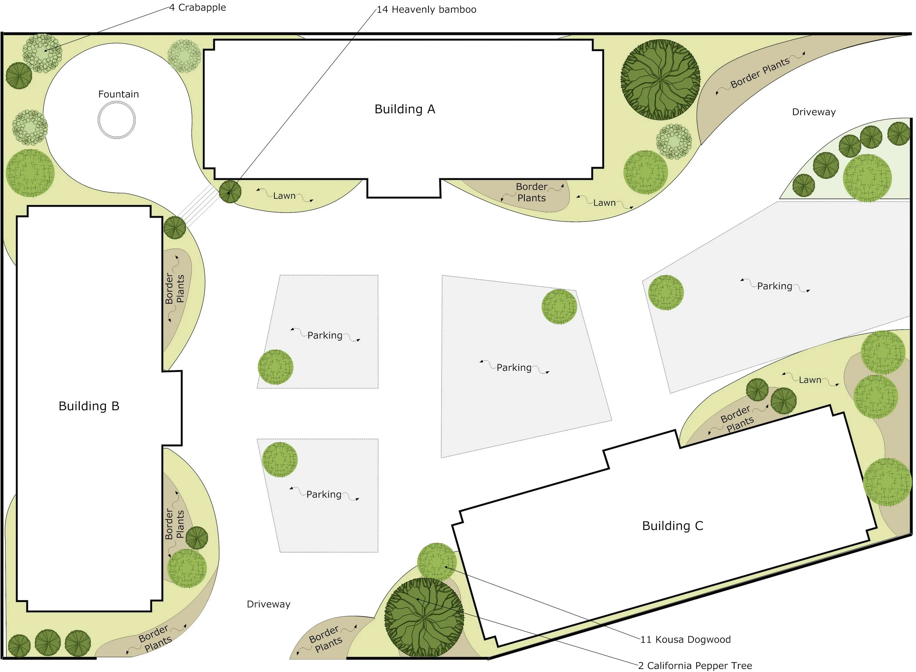 Layout spacing. Smartdraw ландшафтный дизайн. чертежи оранжерей планы. site plan. site layout plan.