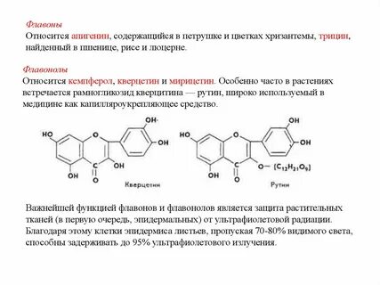 Флавонолы