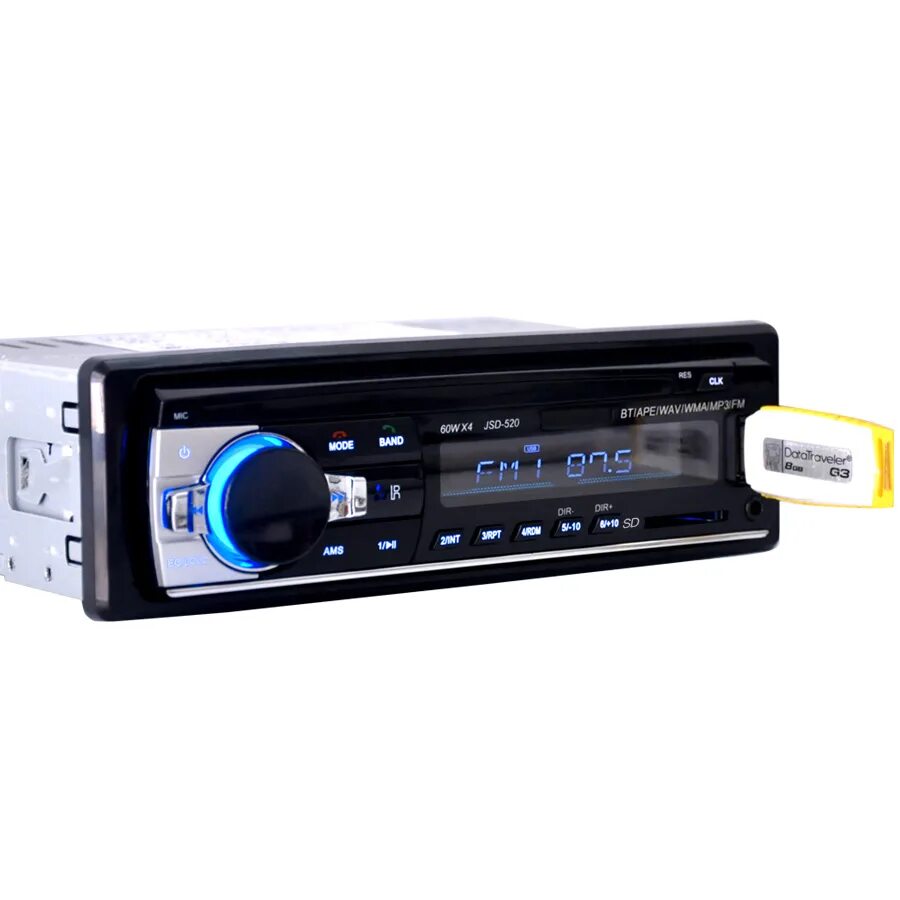 Магнитофон с блютузом. MP-5 fm Player 60wx4 JSD-520. Пионер JSD 520. JSD 520 автомагнитола. Автомагнитола блютуз car BT.