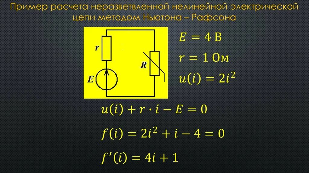 Неразветвленная цепь