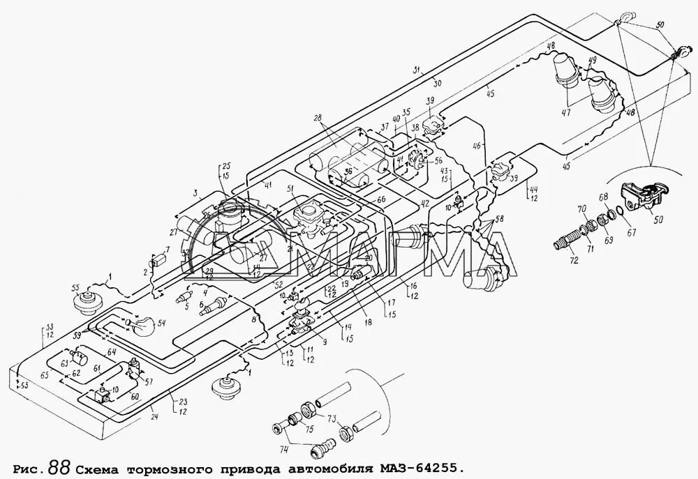 Воздуха маз 5440. Пневмосистема МАЗ 5440. Схема пневмосистемы тормозов МАЗ 5440. Схема тормозной системы МАЗ 5440. Схема тормозной системы МАЗ 5432.